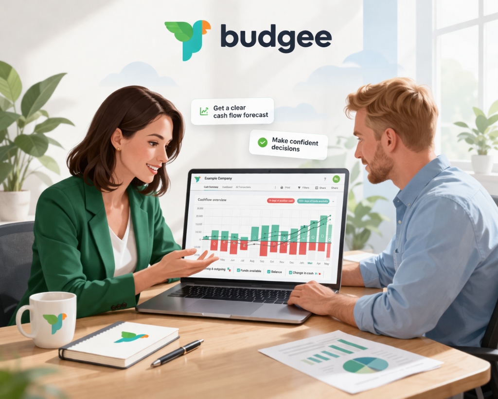 Cash flow forecasting meeting view